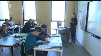 Oekraïense leerlingen gaan naar school in Go Next Level X in Hasselt