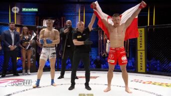 Genkenaar Artur Szczepaniak wint eerste kamp in Poolse MMA-competitie