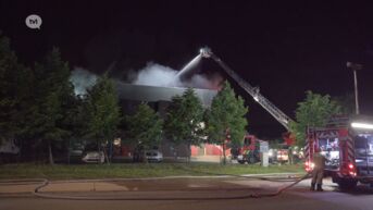 Zware brand bij afvalverwerkend bedrijf Transcoma in Genk