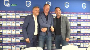 Wouter Vrancken voorgesteld bij Racing Genk: