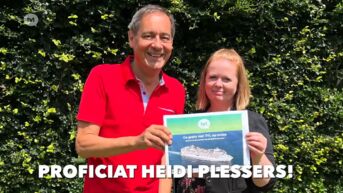Winnaar TVL Cruise Heidi Plessers