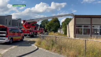 Brand Leopoldsburg mogelijk aangestoken