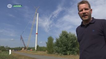 Werken aan grootste windpark van Vlaanderen schieten goed op