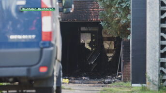 Drugslabo blootgelegd na brand in garage in Houthalen-Helchteren