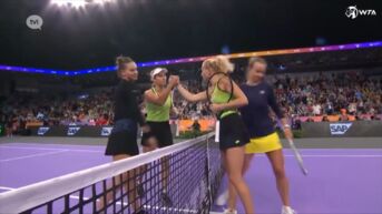 Elise Mertens wint dubbelfinale op de prestigieuze WTA Finals in het Amerikaanse Fort Worth