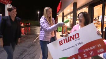 Anne-Maria uit Genk wint een tankbon van Esso Bruno