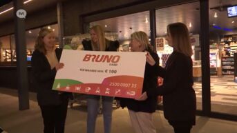 Anne wint de tankkaart van 100 euro bij Bruno Bilzen