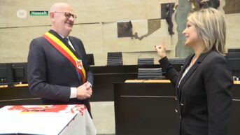 Ingrid Kempeneers legt eed af als burgemeester van Sint-Truiden