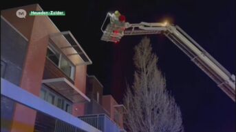 Drie appartementen onbewoonbaar na zware brand in Heusden-Zolder