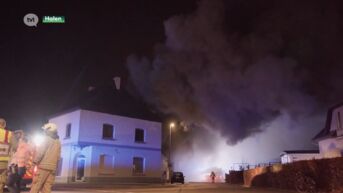 Uitslaande brand verwoest doe-het-zelfzaak in Zelem
