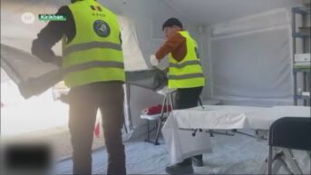 Hasseltse huisarts en spoedverpleger uit Hechtel-Eksel aan het werk in veldhospitaal B-FAST