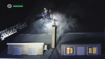 Uitslaande brand vernielt huis in Tongeren