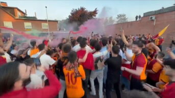 Spontane volksfeesten in Limburgse mijngemeenten na overwinning Galatasaray