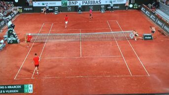 Joran Vliegen en Sander Gillé verliezen dubbelfinale Roland Garros: 