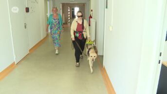 Blinde stagiaire aan de slag in Jessa Ziekenhuis