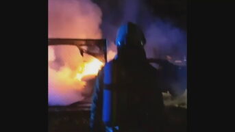 Auto brandt uit in Heusden-Zolder