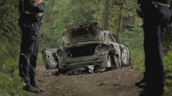 Uitgebrande BMW gevonden in bos in Bilzen