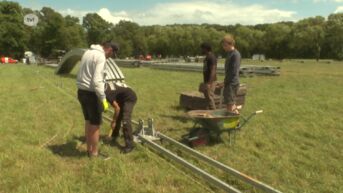 Pukkelpop gestart met opbouw