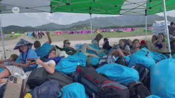 Limburgse scouts weer veilig na tyfoon-alarm op Wereldjamboree in Zuid-Korea