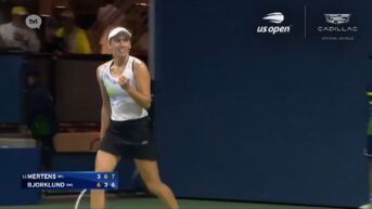 Elise Mertens stoot door naar tweede ronde US Open