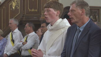 25-jarige Bart Pluymers uit Zonhoven is jongste priester van het land