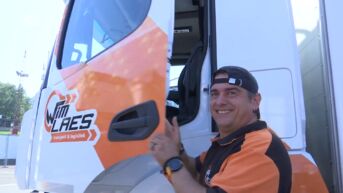 Eerste elektrische vrachtwagen in Limburg voorgesteld in Zolder