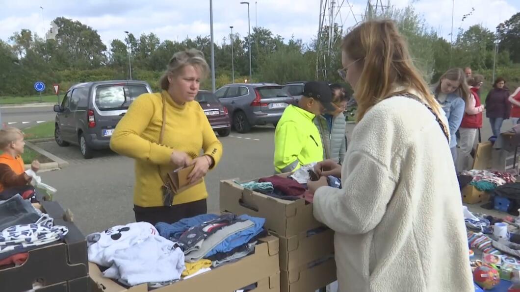 2.000 mensen bezoeken rommelmarkt IKEA Hasselt TV Limburg