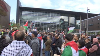 800 manifestanten vragen gerechtigheid voor Palestina op Genks stadsplein