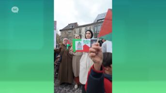 Pro-Palestijnse betoging in Bilzen roept op tot staakt-het-vuren