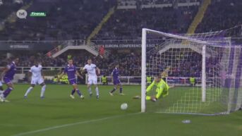 Racing Genk verliest van Fiorentina en staat op rand van Europese uitschakeling