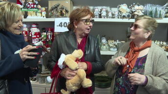 Van ver buiten de provincie komen mensen nu al voor volgend jaar koopjes doen in Truiense kerstwinkel