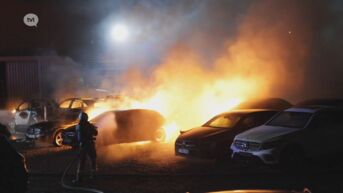 Brand bij Mercedes garage in Hasselt is aangestoken: 