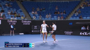 Elise Mertens naar dubbelfinale van de Australian Open
