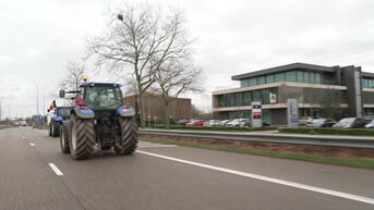 Boerenprotest in Limburg zorgt voor verkeershinder