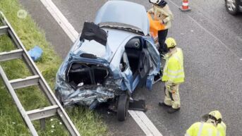 Vrouw levensgevaarlijk gewond na ongeval op E313 in Diepenbeek