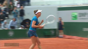 Elise Mertens stoot door naar tweede ronde Roland Garros
