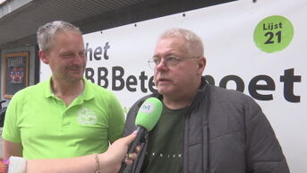 Verkiezingsaffiche-oorlog in Bree: banners BBB verwijderd uit centrum