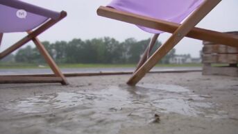Zomerbars kennen moeizame start door aanhoudende regen