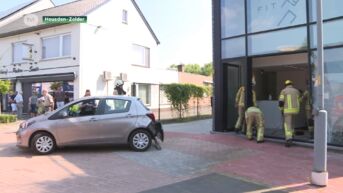 Autobestuurder crasht in wachtkamer van kinepraktijk in Heusden-Zolder