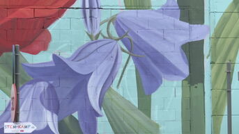 Fleurige street art van Braziliaanse kunstenaar geeft kleur aan Corda Campus
