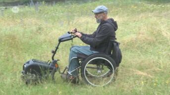 Primeur in Benelux: rolstoelgebruikers kunnen dankzij apparaat moeilijk bereikbare gebieden Nationaal Park Hoge Kempen bezoeken