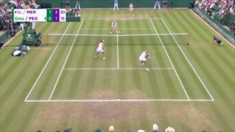 Elise Mertens plaatst zich voor halve finale dubbelspel Wimbledon