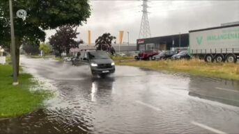 Wateroverlast en bliksemschade in Limburg door hevig onweer