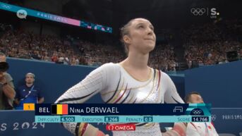 Nina Derwael grijpt nipt naast medaille