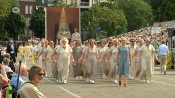 Tweede ommegang Virga Jessefeesten trekt door straten Hasselt