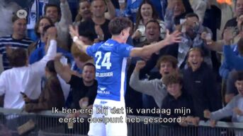 Racing Genk pakt 9 op 9 na goal nieuwkomer Sattleberger: 