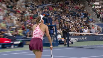 Elise Mertens plaatst zich voor achtste finales US Open