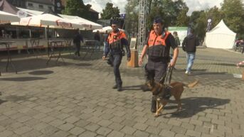 In het spoor van de politie op het EK Wielrennen