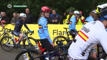 Beloften dames starten EK wielrennen in de mist