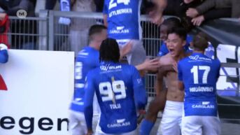 Racing Genk wint op een diefje en blijft riant aan de leiding